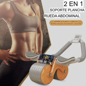 🔥*RODILLO DOBLE SOPORTE ABDOMINAL 2024*✅